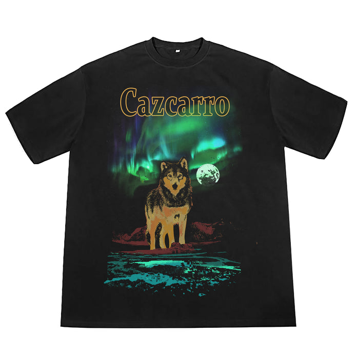 Men's Wolf Northern Lights Tee