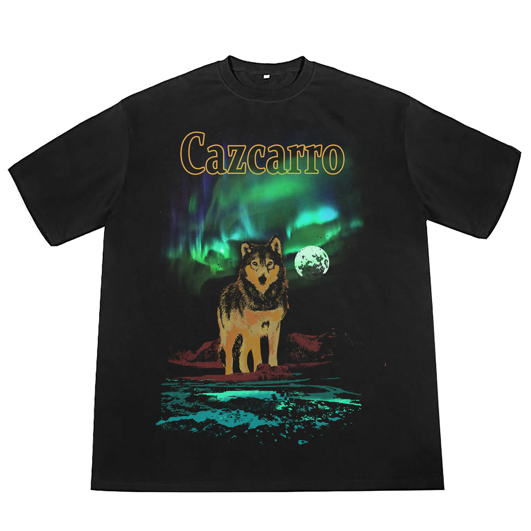 Men's Wolf Northern Lights Tee